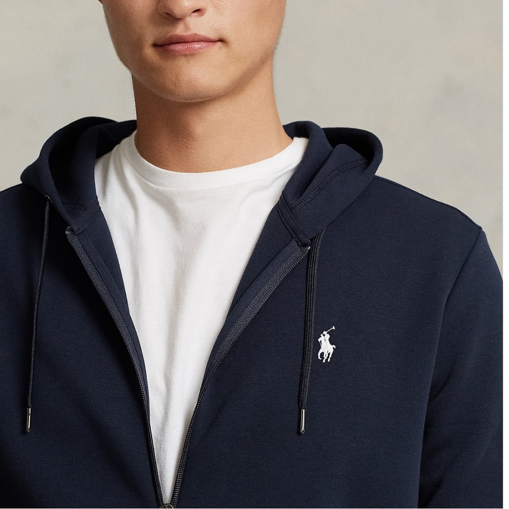 Men’s Double Knit Full Zip Hoodie